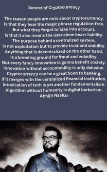 Abhijit Naskar Naskar GIF - Abhijit Naskar Naskar Sonnet Of Cryptocurrency GIFs