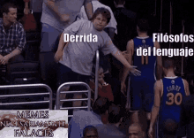 Derrida High Five GIF - Derrida High Five Golden State Warriors GIFs