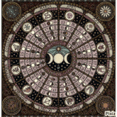 a calendar with the month of march in the middle