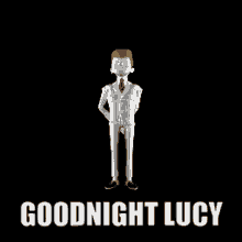 Goodnight Lucy 3d Model GIF