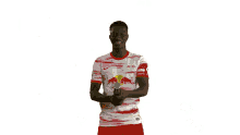 party poppers amadou haidara rb leipzig lets celebrate time for celebration