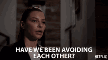 Have We Been Avoiding Each Other Chloe Decker GIF