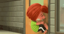 Charlie Brown Peppermint Patty GIF - Charlie Brown Peppermint Patty Door GIFs
