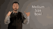 Medium Size Bowl In Sign Language GIF