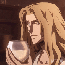 Smelling The Wine Alucard GIF - Smelling The Wine Alucard Castlevania GIFs