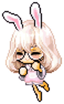 cute bunny girl bunny maplestory