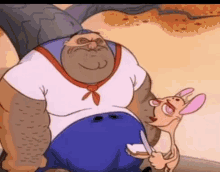 Meat Ren And Stimpy GIF - Meat Ren And Stimpy The Ren And Stimpy Show GIFs