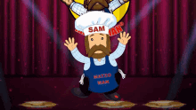 Sam Sam The Matzo Man GIF - Sam Sam The Matzo Man Matzo Man GIFs