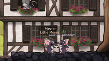 a screenshot of a video game that says meest little mouse yuki