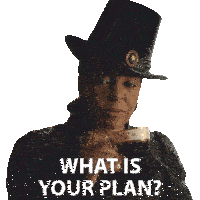 What Is Your Plan Agatha Danbury Sticker