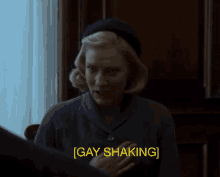 Gay Shaking Carol GIF - Gay Shaking Carol Cate Blanchett GIFs