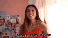 Stay Safe Everyone Larissa GIF - Stay Safe Everyone Larissa Be Safe GIFs