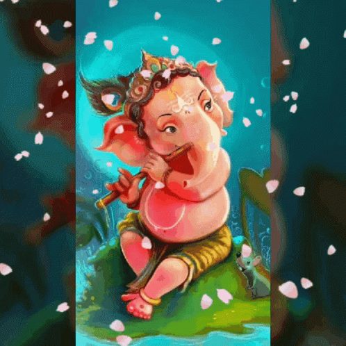 Cartoon Ganesh Images GIFs | Tenor