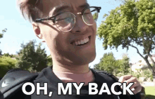 Oh My Back Hurt GIF - Oh My Back Hurt Back Pain GIFs