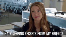 I Hate Keeping Secrets From My Friends GIF - Younger Tv Younger Tv Land GIFs