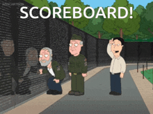 Family Guy Scoreboard GIF