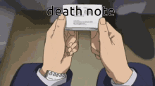 Slyxh Death Note GIF - Slyxh Death Note Mob Psycho GIFs