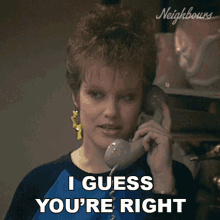 I Guess Youre Right Daphne Lawrence GIF - I Guess Youre Right Daphne Lawrence Neighbours GIFs