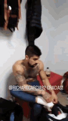 Richard Garcia Risas GIF - Richard Garcia Risas Combate Argentina GIFs