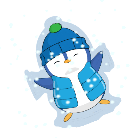 Happy Christmas Sticker - Happy Christmas Snow Stickers