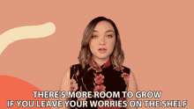 Leave Your Worries On The Shelf Mxmtoon GIF - Leave Your Worries On The Shelf Mxmtoon Lessons GIFs