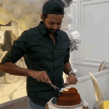 Cake Cutting Faisal Khan GIF