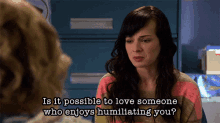 Is It Possible To Love Someone Who Enjoys Humiliating You? - Awkward GIF - Awkward Mtv Ashley Rickards Jenna Hamilton GIFs
