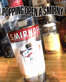 Popping Open A Smirny Smirny GIF - Popping Open A Smirny Smirny Smirnoff GIFs