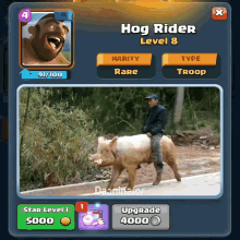 Hog Rider Leandre GIF - Hog Rider Leandre GIFs