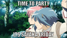 Sayaka Friday GIF - Sayaka Friday GIFs