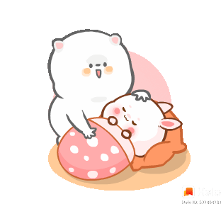 Bunny Cute Sticker - Bunny Cute Lullaby Stickers
