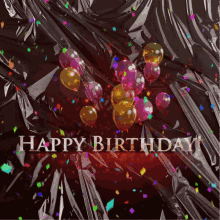 Happy Birthday Confetti GIF - Happy Birthday Confetti Balloons GIFs