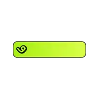 a green button with #vgencomm on it