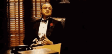Marlon Brando Godfather GIF - Marlon Brando Godfather Say No More GIFs