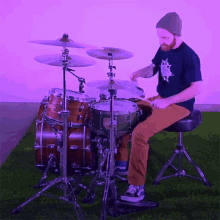 Playing Drum Jake Massucco GIF - Playing Drum Jake Massucco Four Year Strong GIFs