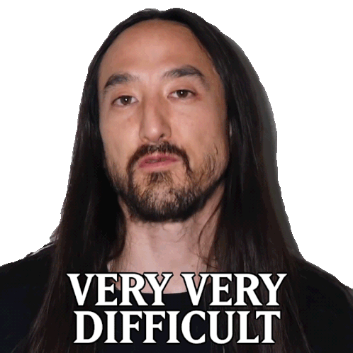 Very Difficult Steve Aoki Sticker - Very Difficult Steve Aoki Elle Stickers