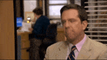 The Office Andy GIF - The Office Andy Scared GIFs