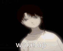 Lain Wake Up GIF - Lain Wake Up Anime GIFs