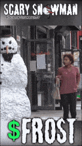 Frost Scary Snowman GIF - Frost Scary Snowman Crypto GIFs