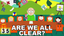 Are We All Clear South Park GIF