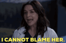 Greys Anatomy Amelia Shepherd GIF - Greys Anatomy Amelia Shepherd I Cannot Blame Her GIFs