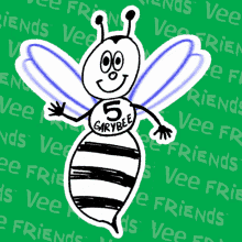 Garybee Veefriends GIF - Garybee Veefriends Bee GIFs