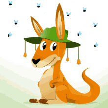 kangaroo cork hat pam hat outback happy australia day