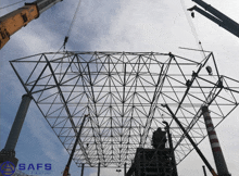 Steel Structure Space Frame GIF