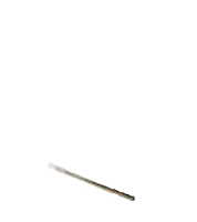 a pixel art drawing of a wand with a yellow lightning bolt coming out of it