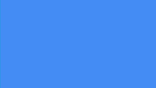 a blue background with a white rectangle on it