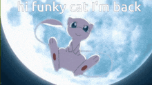 Funky Cat Gc Mew GIF - Funky Cat Gc Mew Hi GIFs