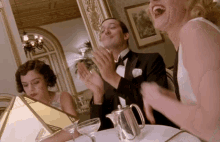 Stephen Fry Clap GIF - Stephen Fry Clap Jeeves And Wooster GIFs
