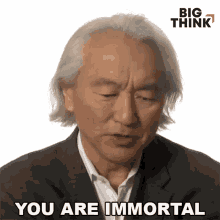 You Are Immortal Michio Kaku GIF