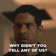 Why Didn'T You Tell Any Of Us Luke Alvez GIF - Why Didn'T You Tell Any Of Us Luke Alvez Criminal Minds GIFs